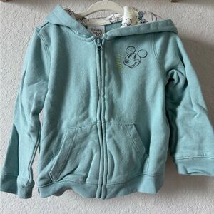 Mickey Mouse zip up hoodie